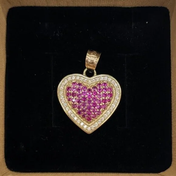 10kt Real Gold Heart Pendant